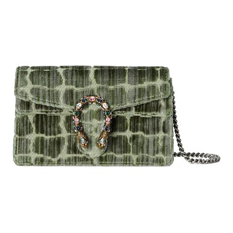 gucci dionysus velvet green|gucci dionysus suede.